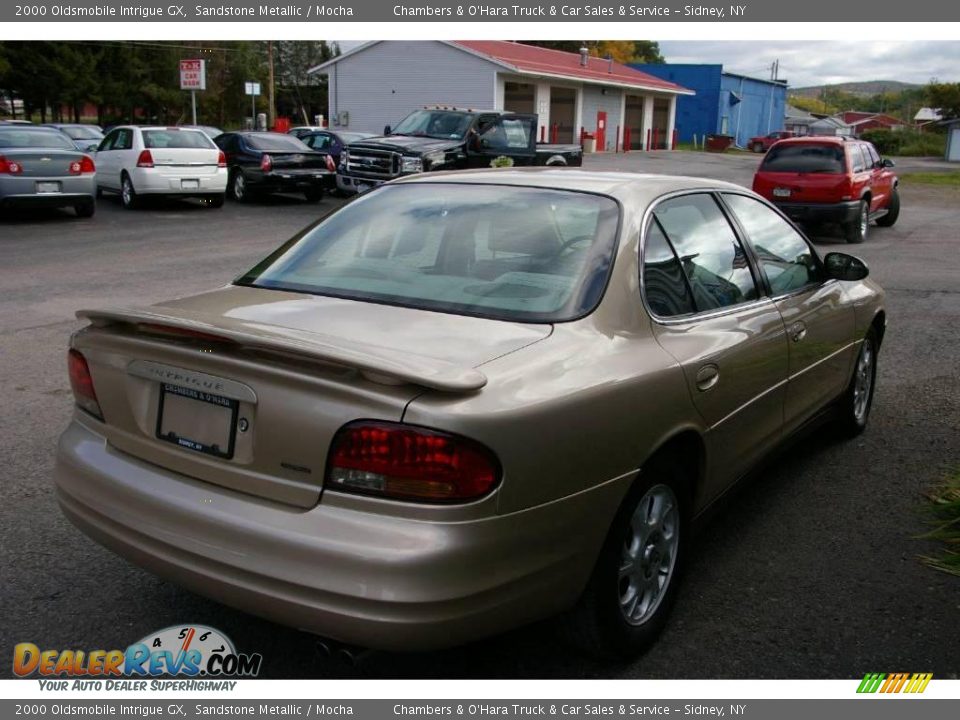 2000 Oldsmobile Intrigue GX Sandstone Metallic / Mocha Photo #10