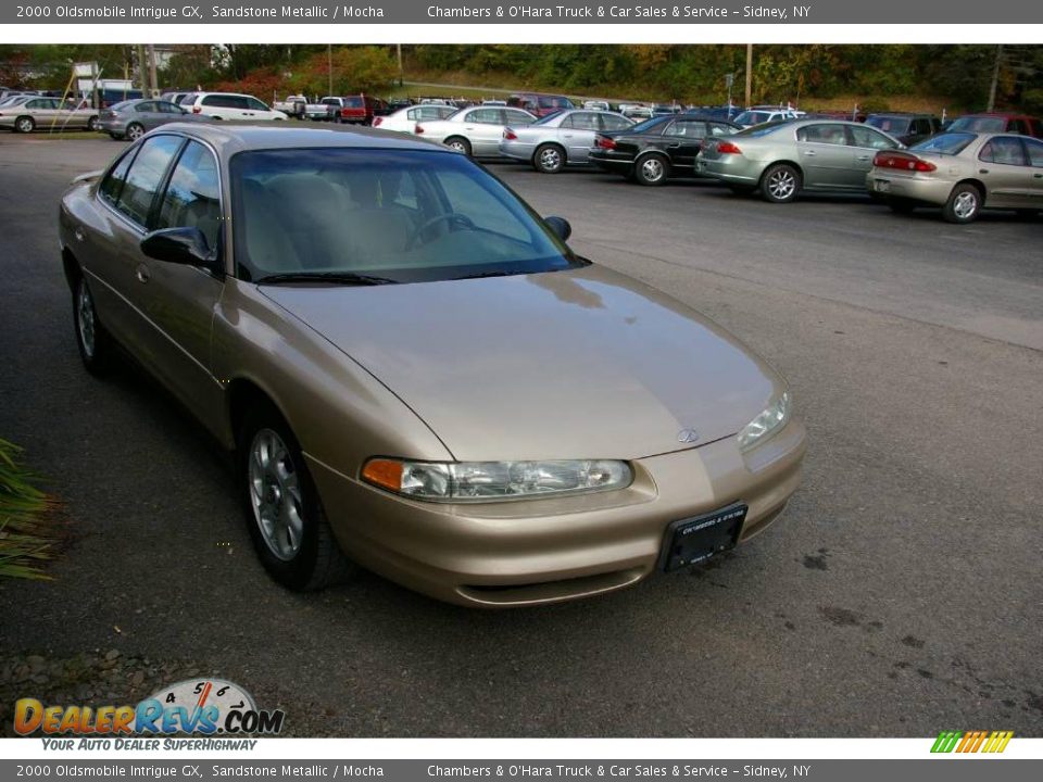 2000 Oldsmobile Intrigue GX Sandstone Metallic / Mocha Photo #13