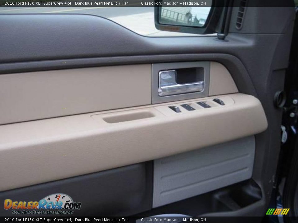 2010 Ford F150 XLT SuperCrew 4x4 Dark Blue Pearl Metallic / Tan Photo #6