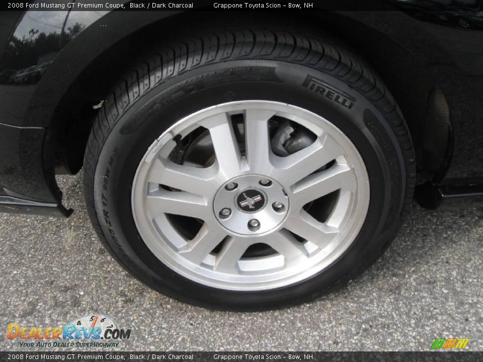 2008 Ford Mustang GT Premium Coupe Black / Dark Charcoal Photo #4