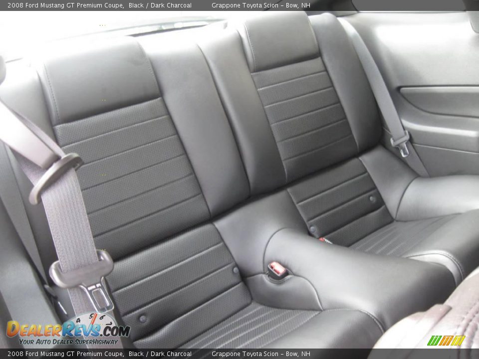 2008 Ford Mustang GT Premium Coupe Black / Dark Charcoal Photo #5
