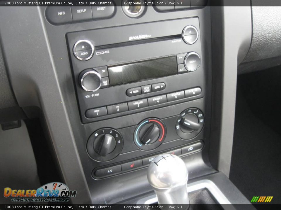 2008 Ford Mustang GT Premium Coupe Black / Dark Charcoal Photo #8