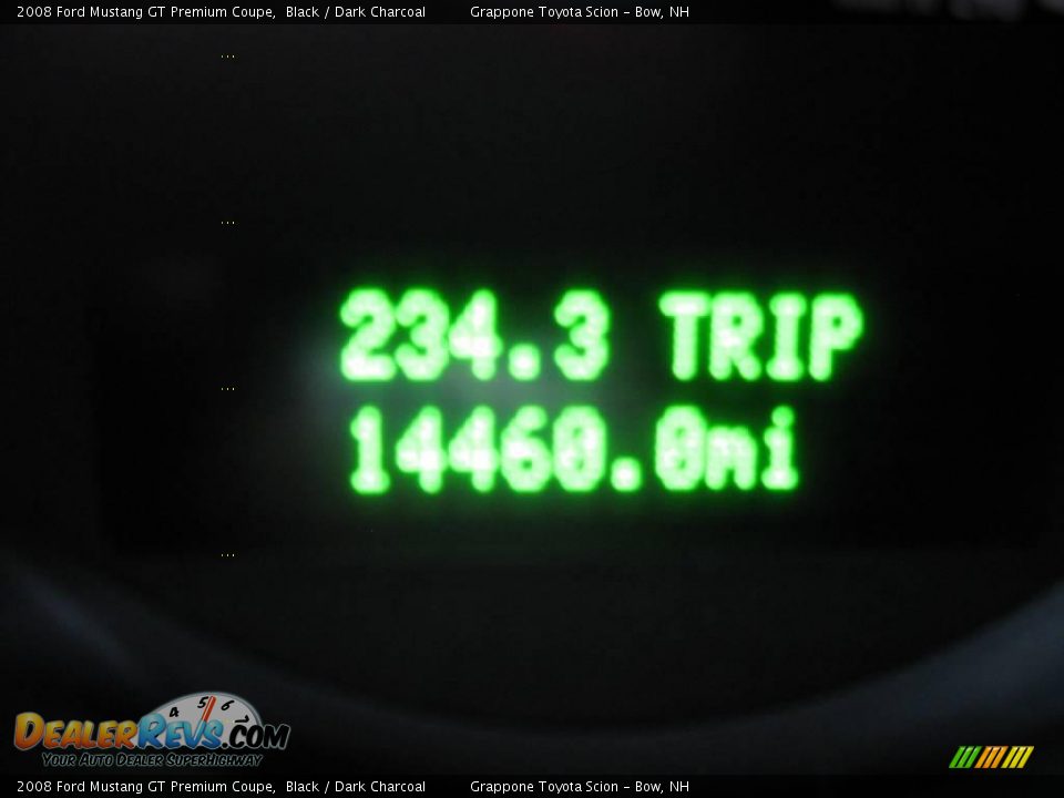 2008 Ford Mustang GT Premium Coupe Black / Dark Charcoal Photo #9