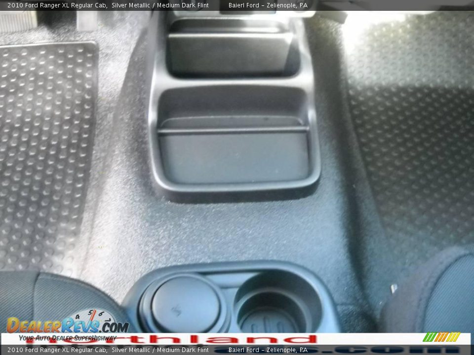 2010 Ford Ranger XL Regular Cab Silver Metallic / Medium Dark Flint Photo #18