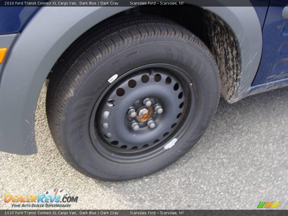 2010 Ford Transit Connect XL Cargo Van Dark Blue / Dark Gray Photo #9