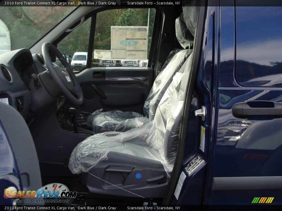 2010 Ford Transit Connect XL Cargo Van Dark Blue / Dark Gray Photo #11