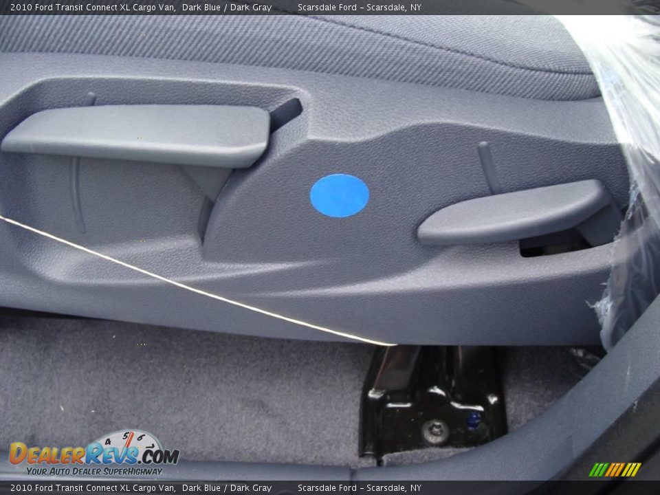 2010 Ford Transit Connect XL Cargo Van Dark Blue / Dark Gray Photo #12