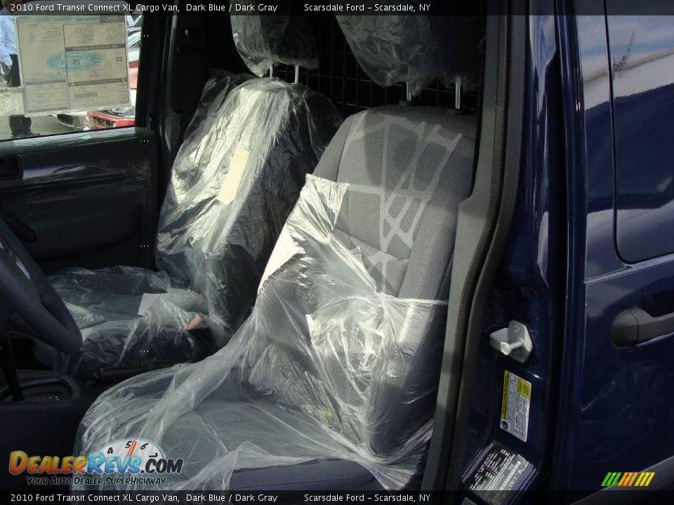 2010 Ford Transit Connect XL Cargo Van Dark Blue / Dark Gray Photo #13