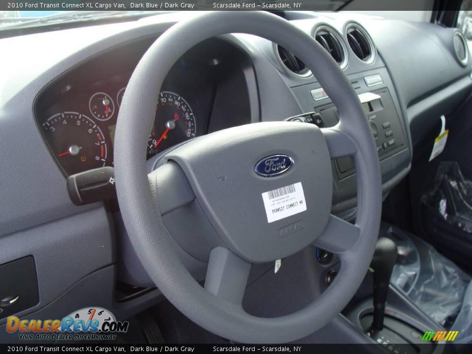 2010 Ford Transit Connect XL Cargo Van Dark Blue / Dark Gray Photo #15