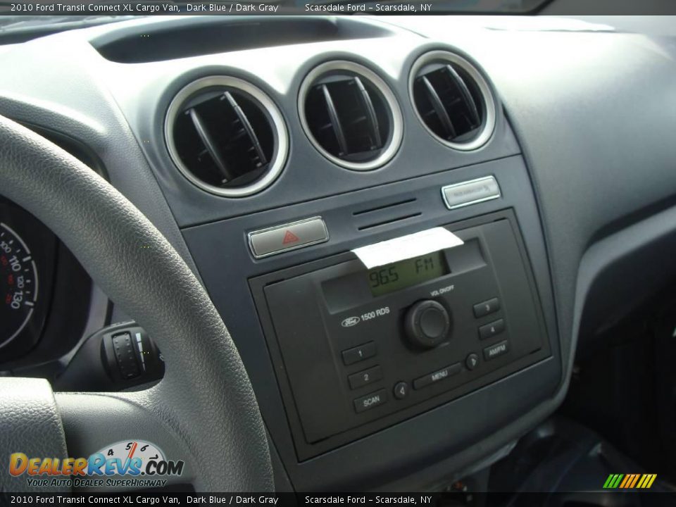 2010 Ford Transit Connect XL Cargo Van Dark Blue / Dark Gray Photo #16