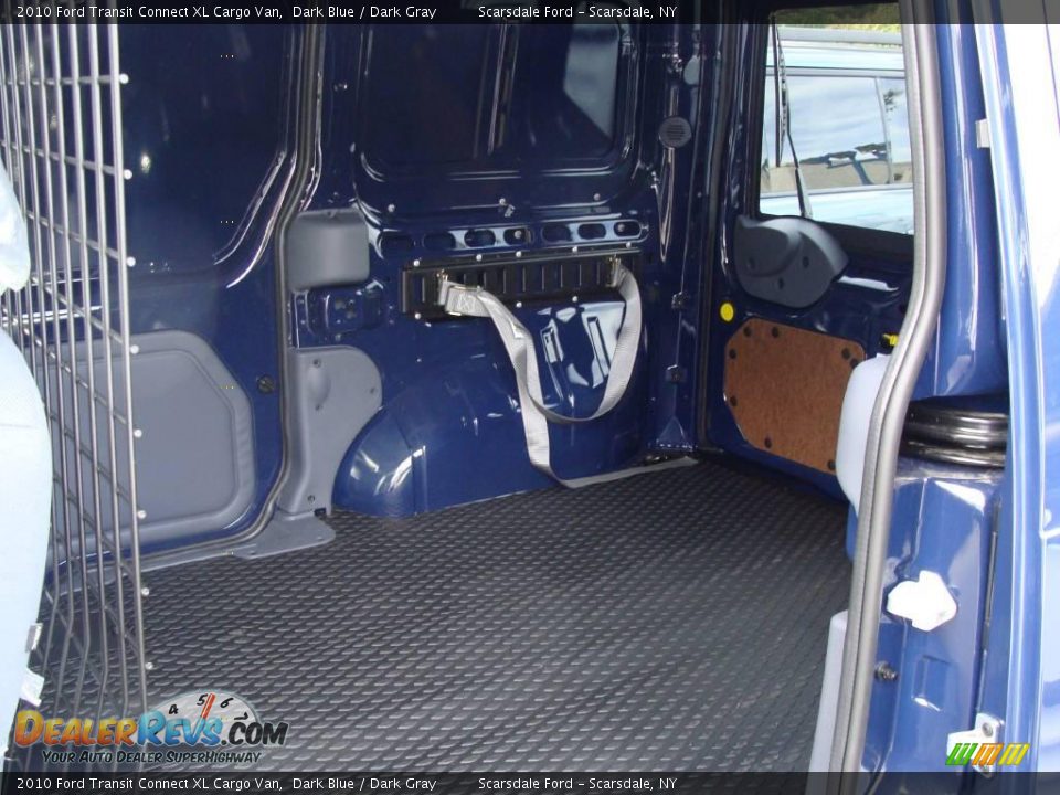 2010 Ford Transit Connect XL Cargo Van Dark Blue / Dark Gray Photo #22