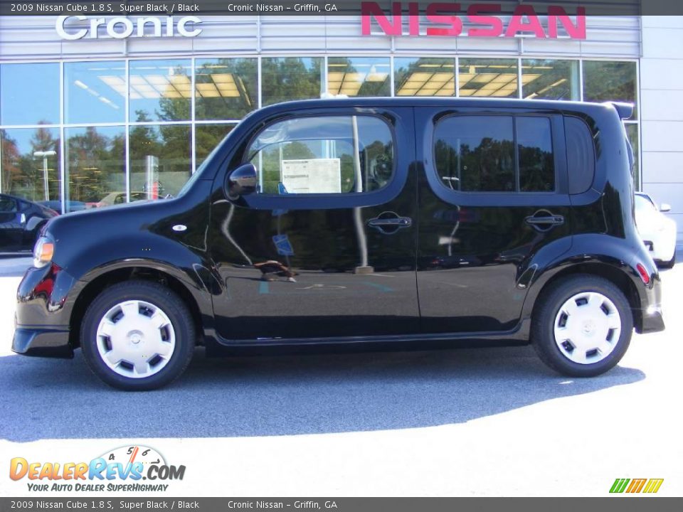 2009 Nissan Cube 1.8 S Super Black / Black Photo #1