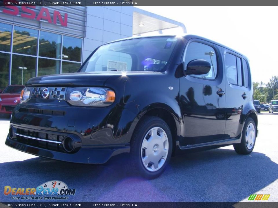 2009 Nissan Cube 1.8 S Super Black / Black Photo #2