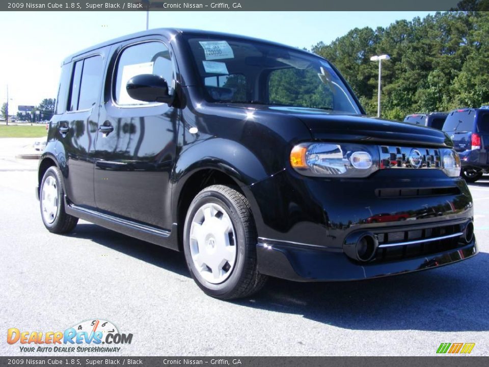 2009 Nissan Cube 1.8 S Super Black / Black Photo #4