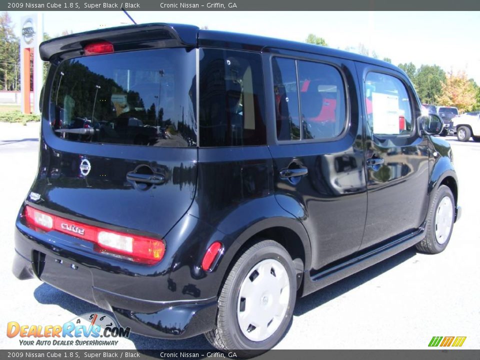 2009 Nissan Cube 1.8 S Super Black / Black Photo #6