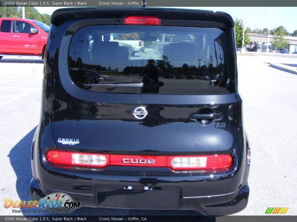 2009 Nissan Cube 1.8 S Super Black / Black Photo #7