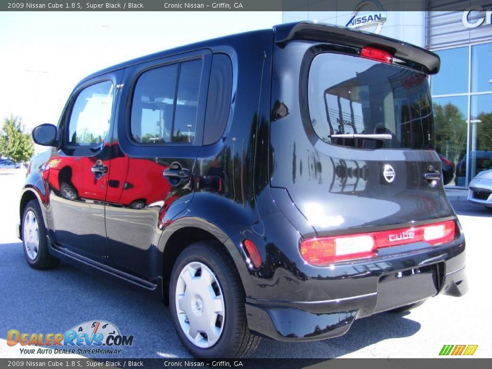 2009 Nissan Cube 1.8 S Super Black / Black Photo #8