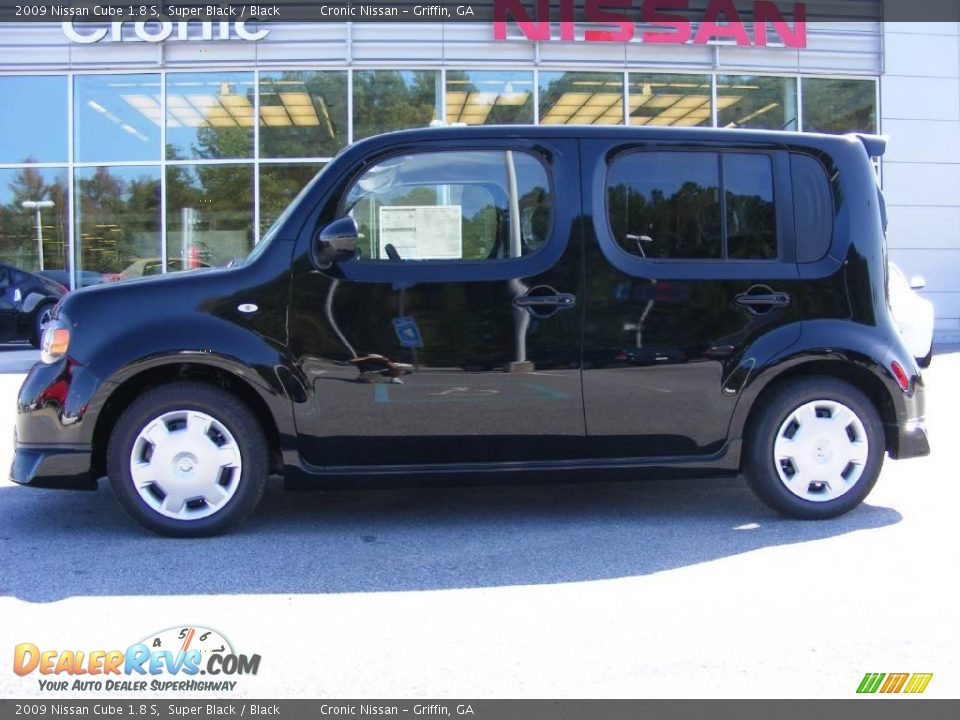 2009 Nissan Cube 1.8 S Super Black / Black Photo #1