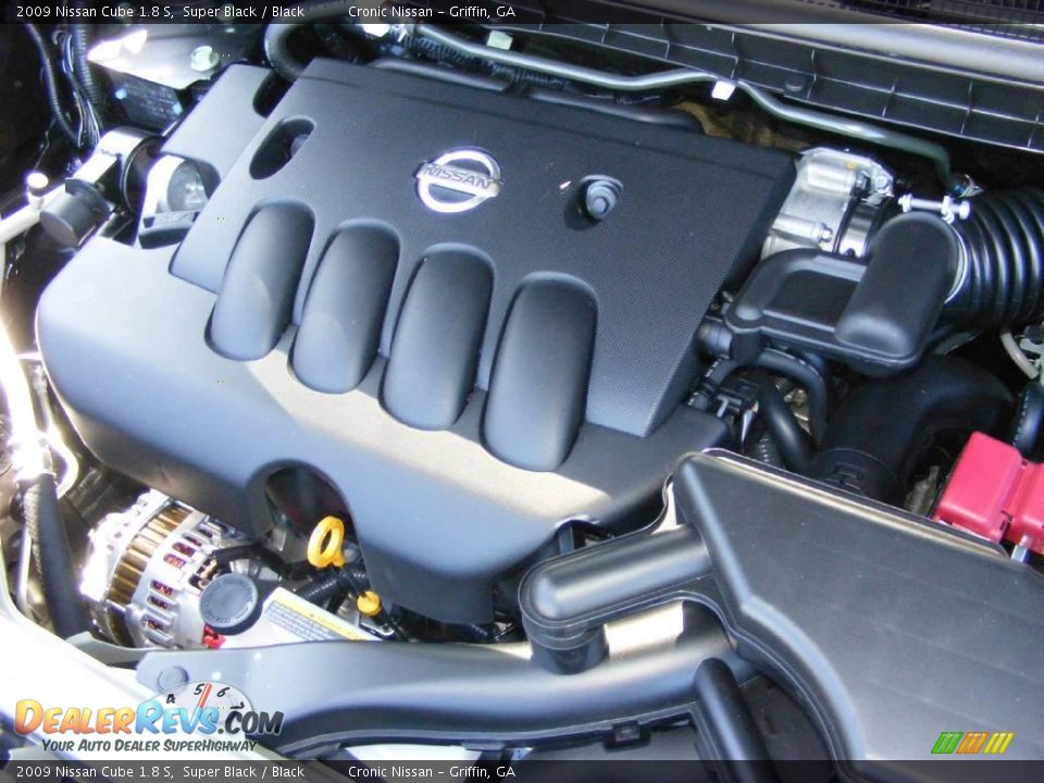 2009 Nissan Cube 1.8 S Super Black / Black Photo #10