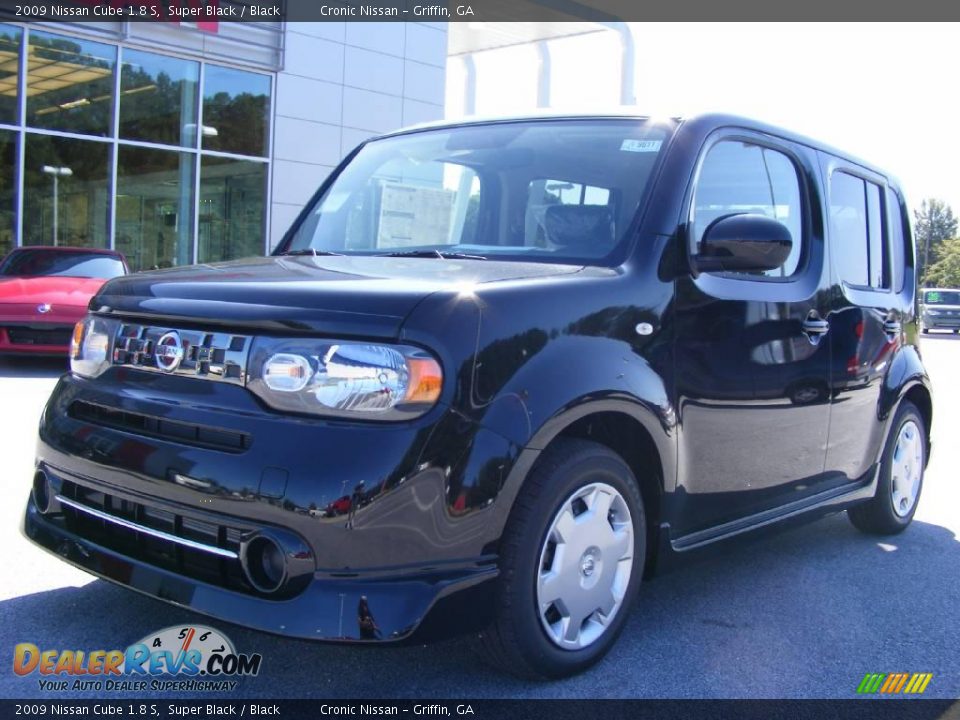 2009 Nissan Cube 1.8 S Super Black / Black Photo #2