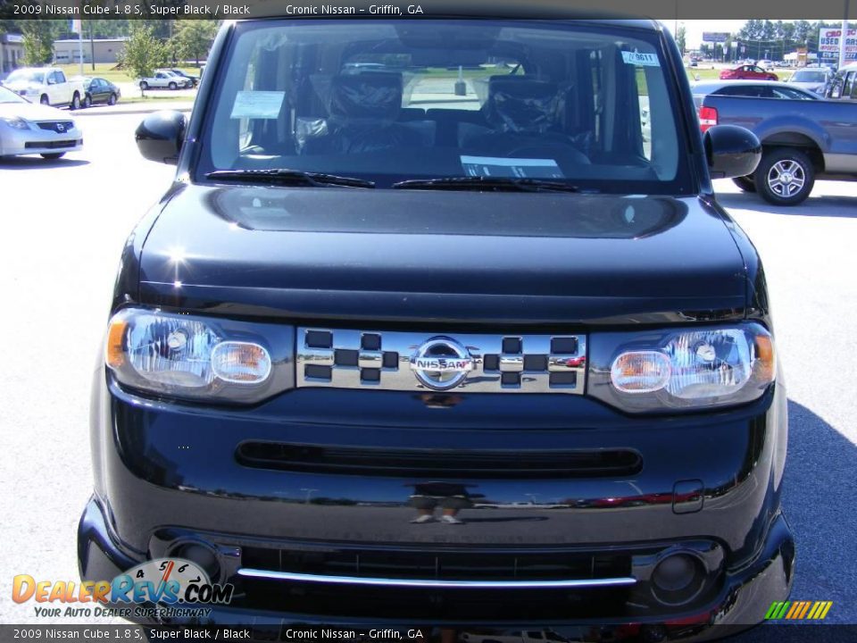 2009 Nissan Cube 1.8 S Super Black / Black Photo #3