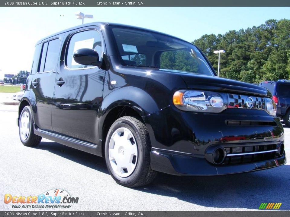 2009 Nissan Cube 1.8 S Super Black / Black Photo #4