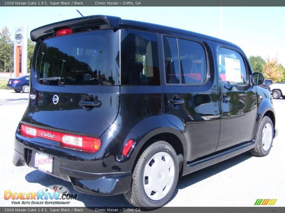 2009 Nissan Cube 1.8 S Super Black / Black Photo #6