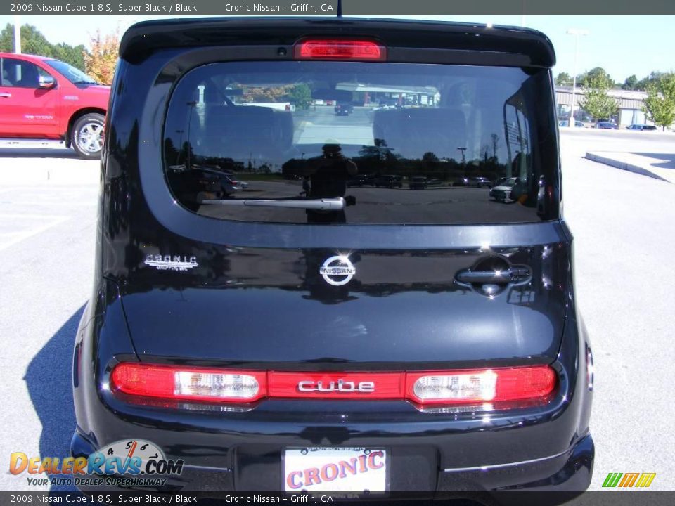 2009 Nissan Cube 1.8 S Super Black / Black Photo #7