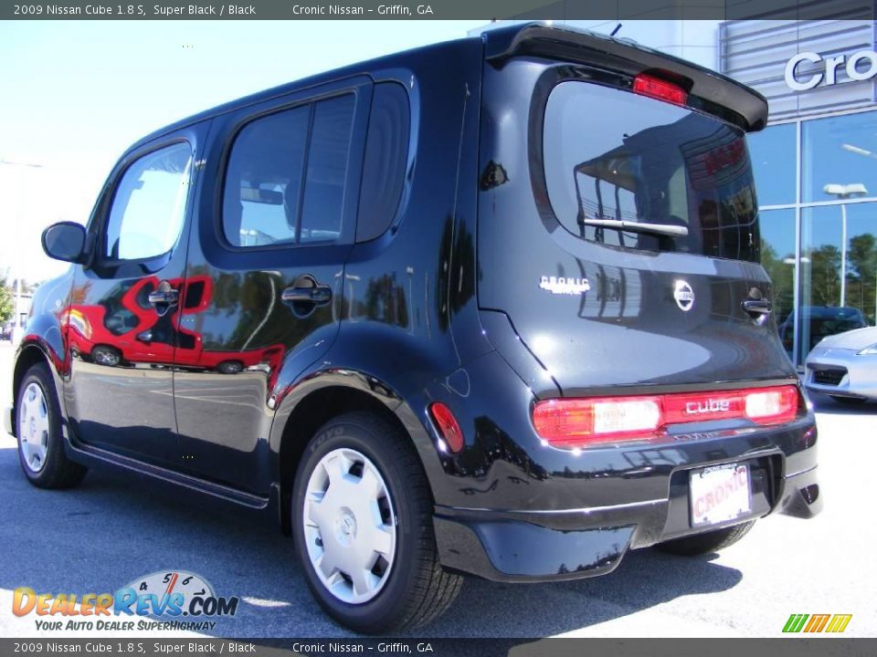 2009 Nissan Cube 1.8 S Super Black / Black Photo #8