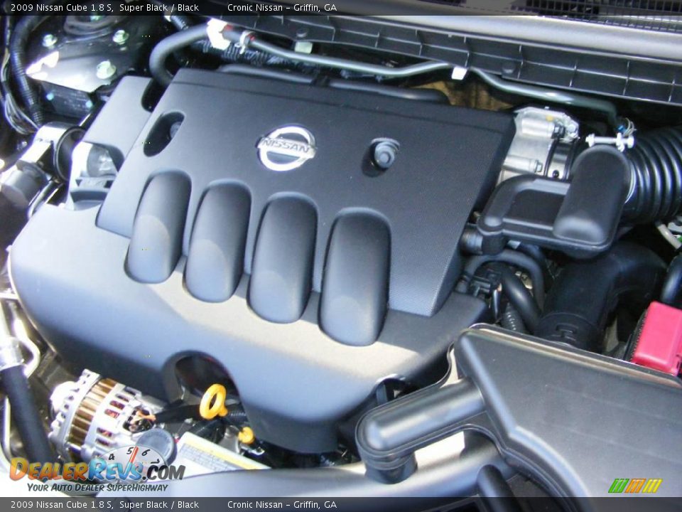 2009 Nissan Cube 1.8 S Super Black / Black Photo #10