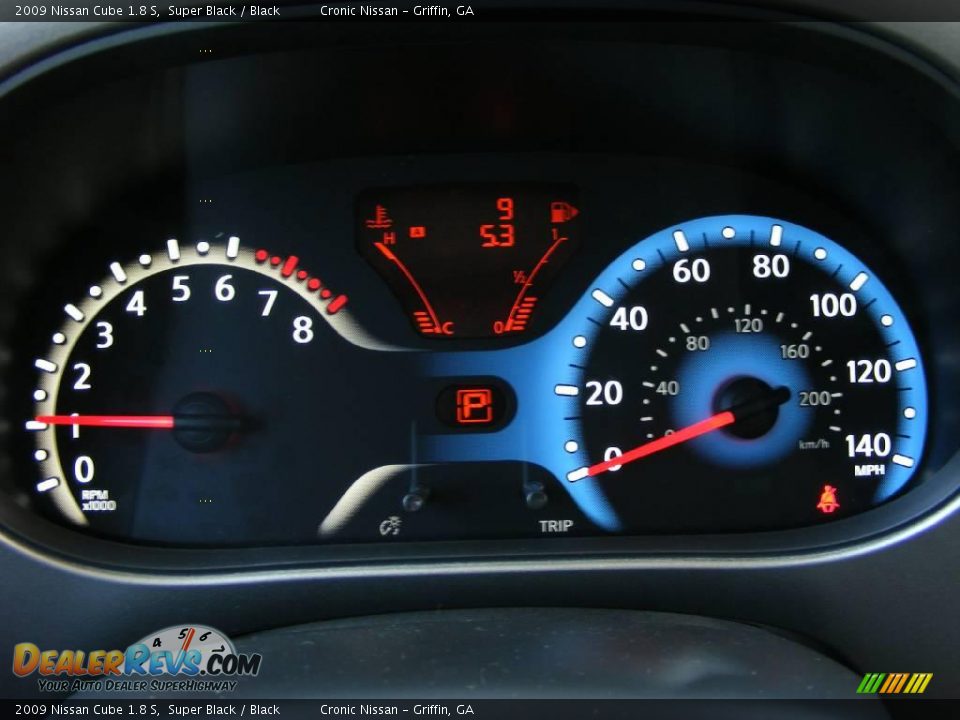 2009 Nissan Cube 1.8 S Super Black / Black Photo #13