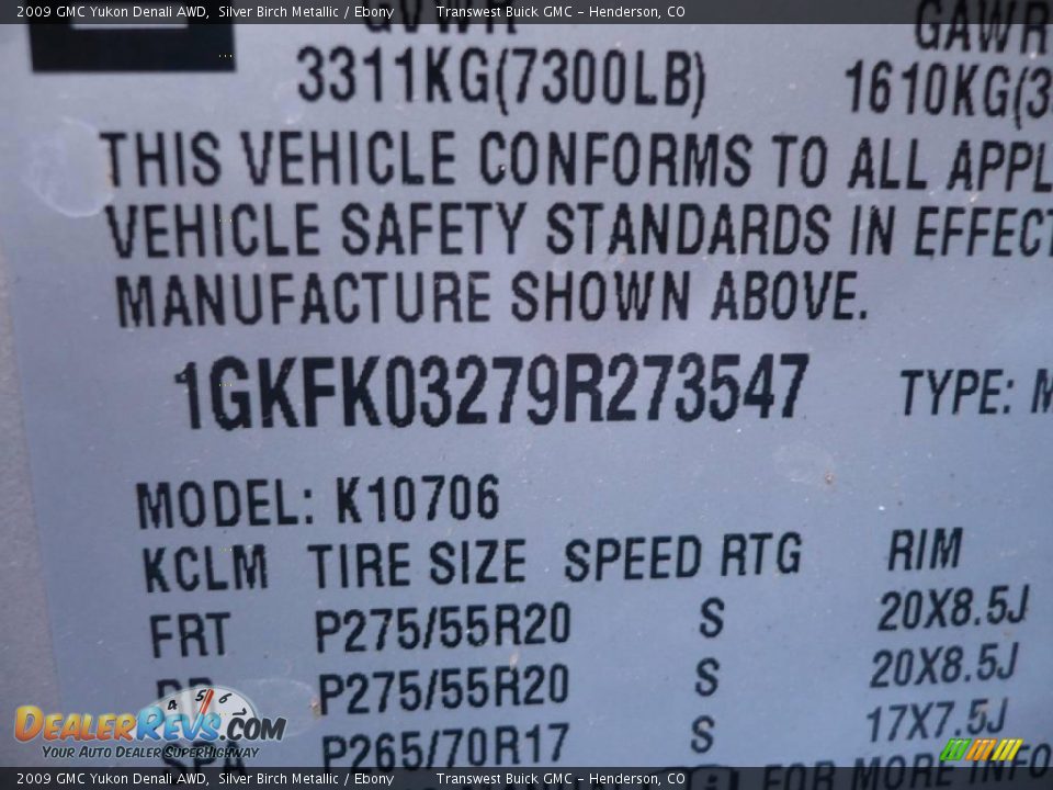 2009 GMC Yukon Denali AWD Silver Birch Metallic / Ebony Photo #10