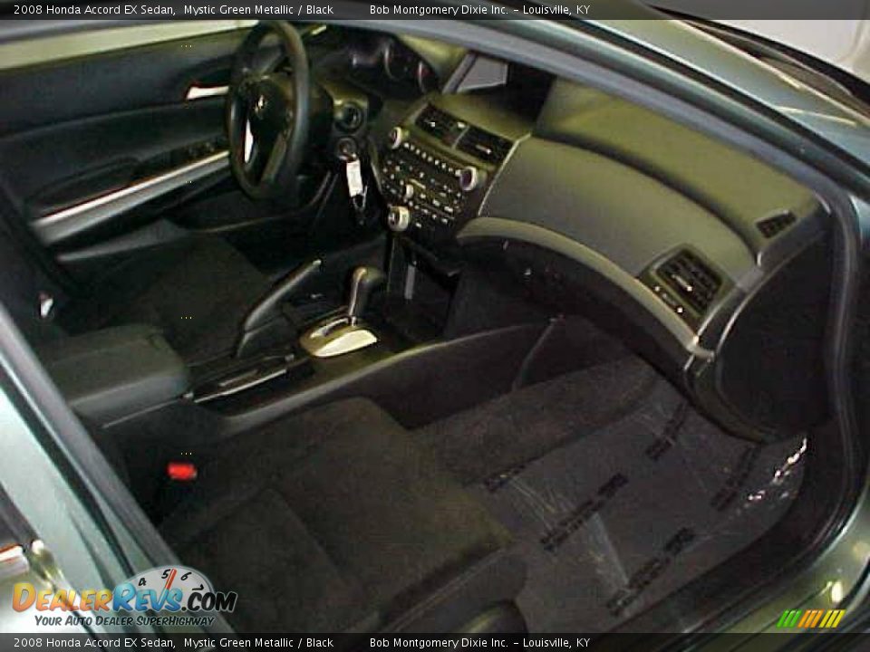 2008 Honda Accord EX Sedan Mystic Green Metallic / Black Photo #7