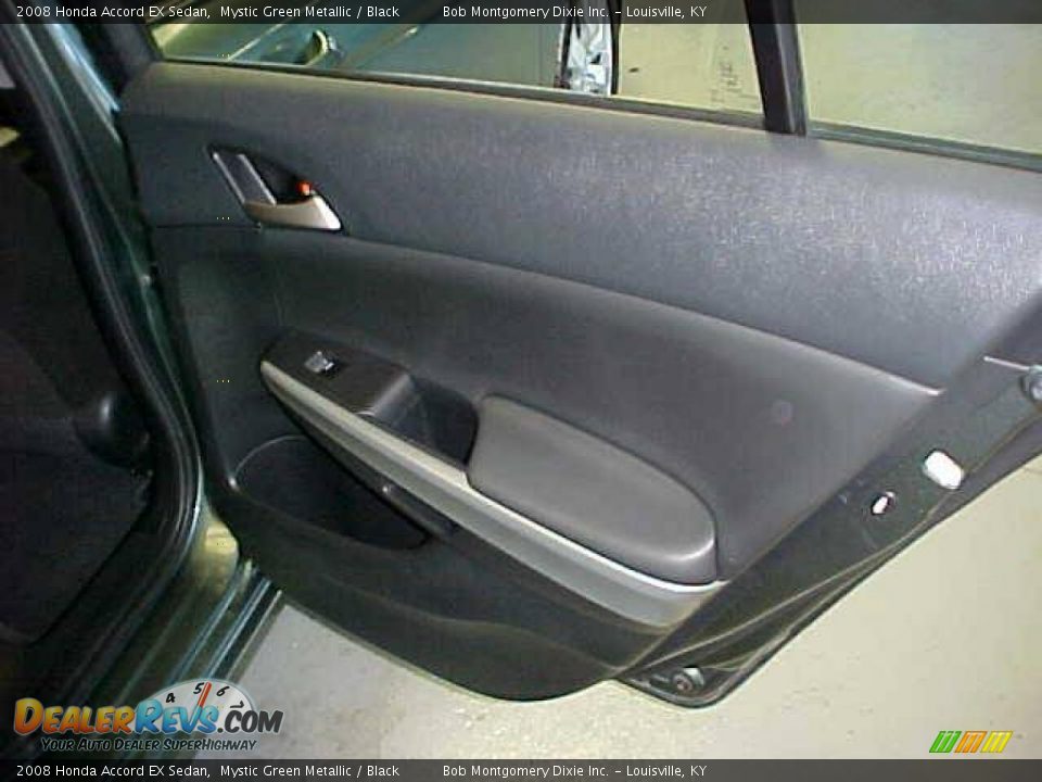 2008 Honda Accord EX Sedan Mystic Green Metallic / Black Photo #9