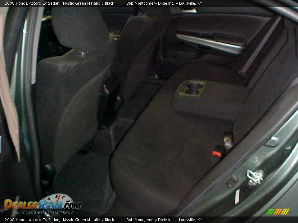 2008 Honda Accord EX Sedan Mystic Green Metallic / Black Photo #13