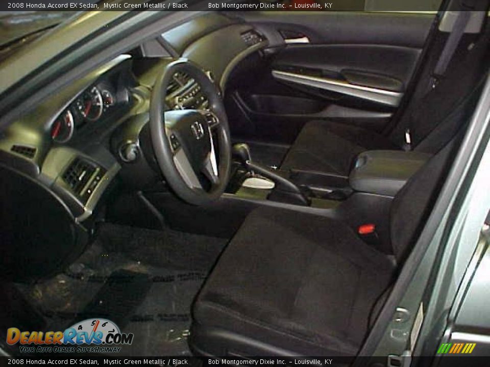 2008 Honda Accord EX Sedan Mystic Green Metallic / Black Photo #17