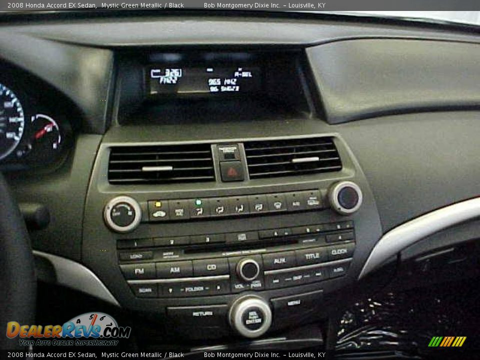 2008 Honda Accord EX Sedan Mystic Green Metallic / Black Photo #20