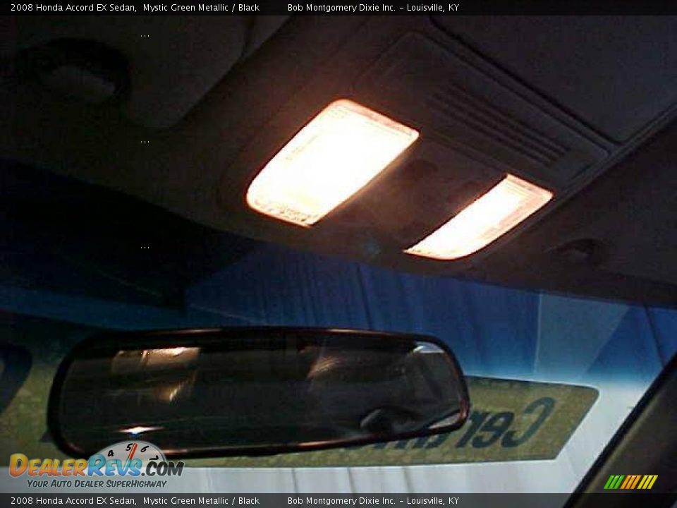 2008 Honda Accord EX Sedan Mystic Green Metallic / Black Photo #22
