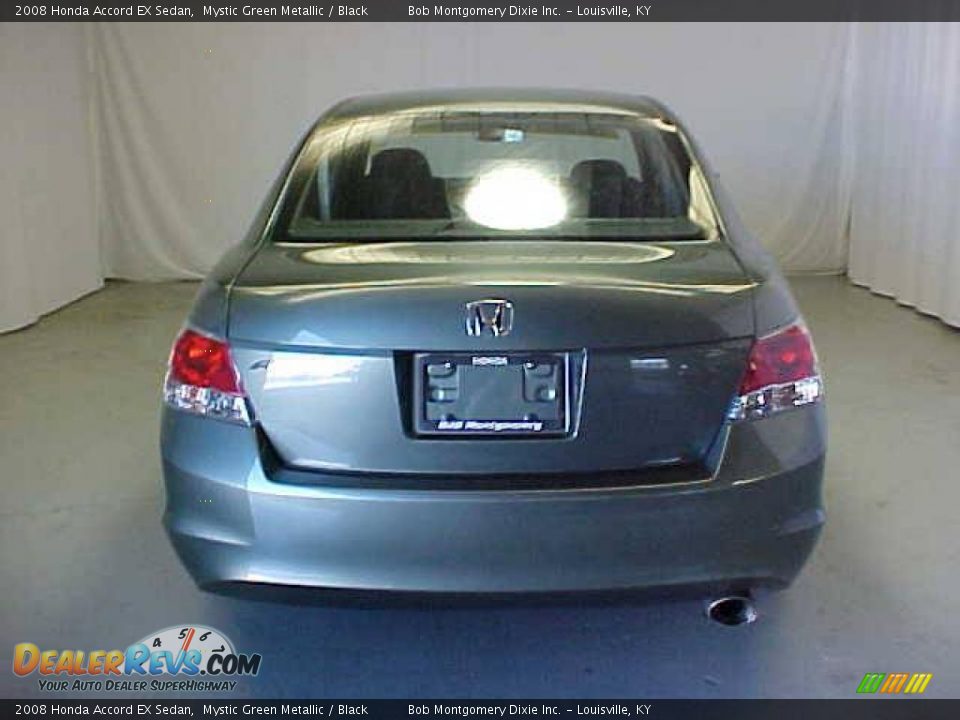 2008 Honda Accord EX Sedan Mystic Green Metallic / Black Photo #23