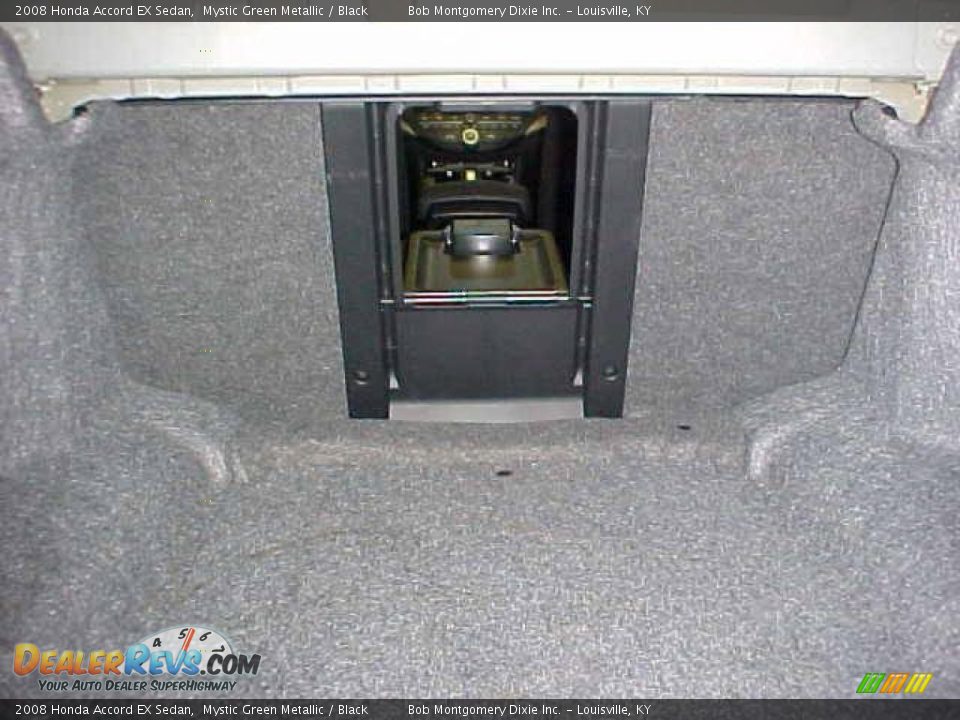 2008 Honda Accord EX Sedan Mystic Green Metallic / Black Photo #26