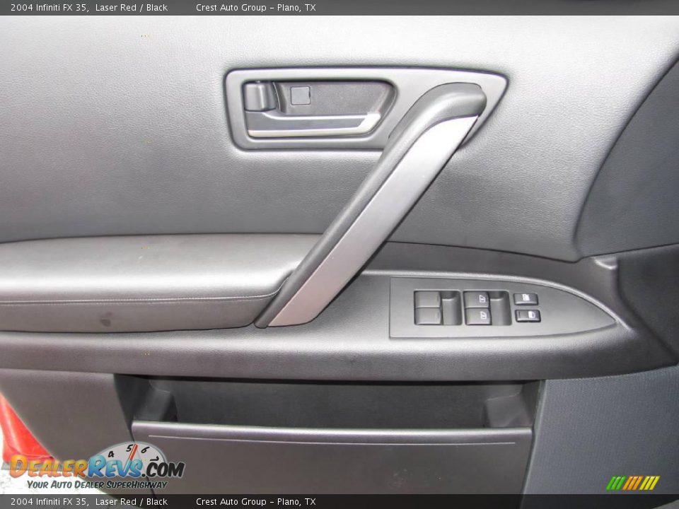 2004 Infiniti FX 35 Laser Red / Black Photo #10