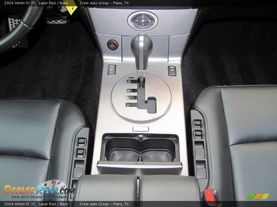 2004 Infiniti FX 35 Laser Red / Black Photo #14