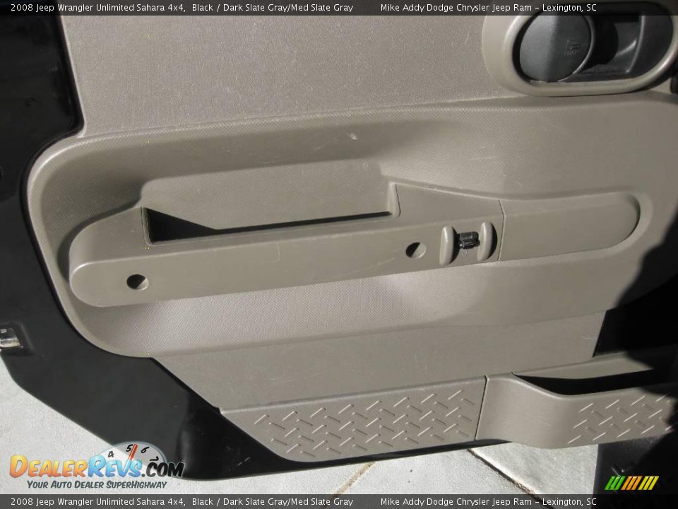 2008 Jeep Wrangler Unlimited Sahara 4x4 Black / Dark Slate Gray/Med Slate Gray Photo #21
