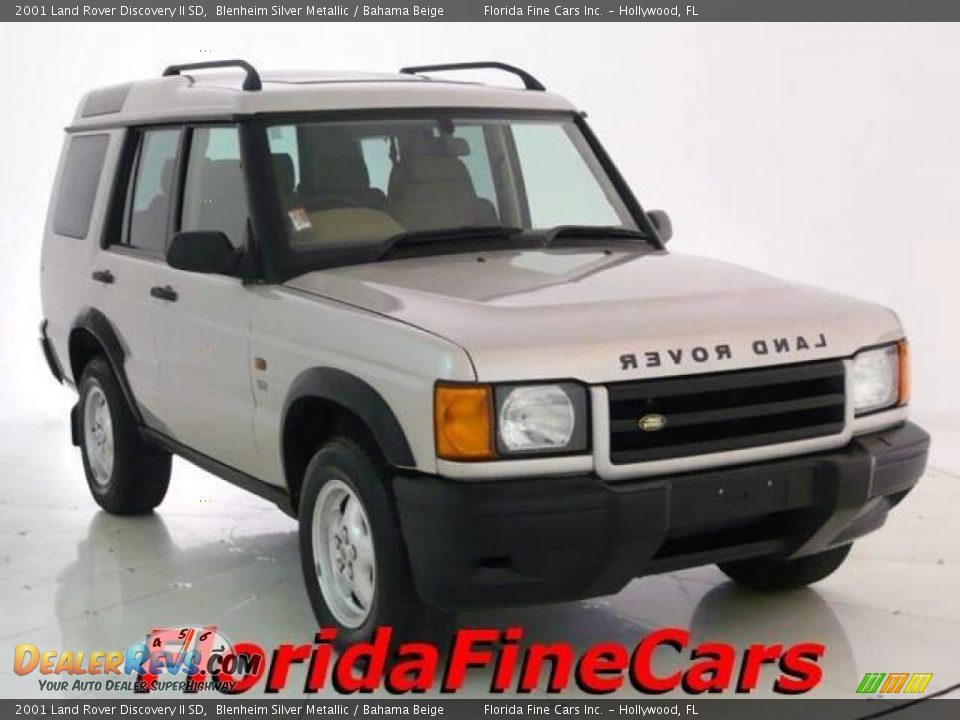 2001 Land Rover Discovery II SD Blenheim Silver Metallic / Bahama Beige Photo #1