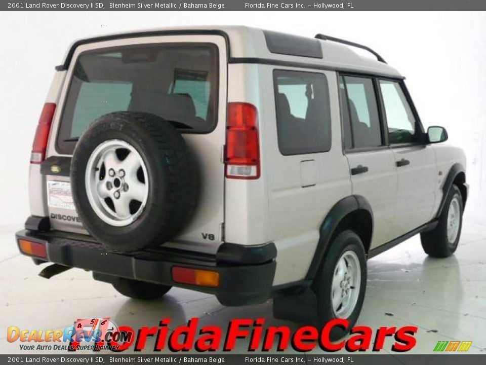 2001 Land Rover Discovery II SD Blenheim Silver Metallic / Bahama Beige Photo #2