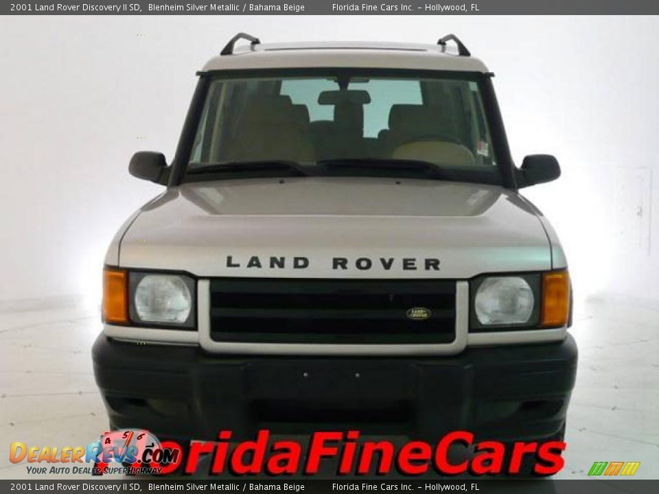 2001 Land Rover Discovery II SD Blenheim Silver Metallic / Bahama Beige Photo #5