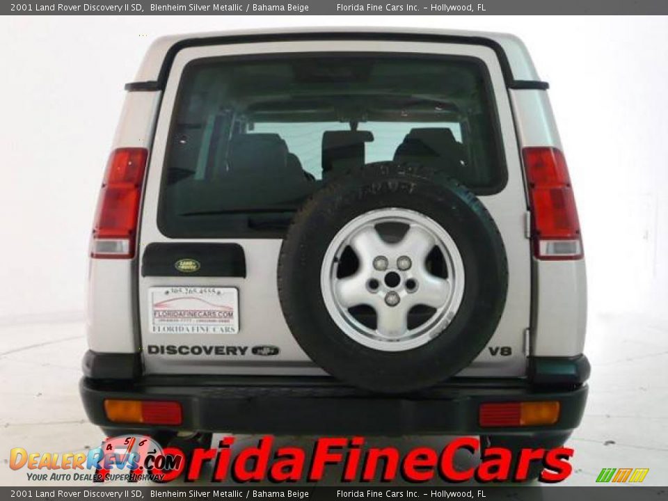 2001 Land Rover Discovery II SD Blenheim Silver Metallic / Bahama Beige Photo #6