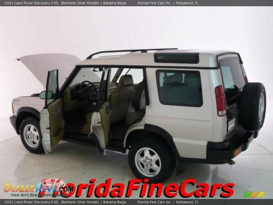 2001 Land Rover Discovery II SD Blenheim Silver Metallic / Bahama Beige Photo #7