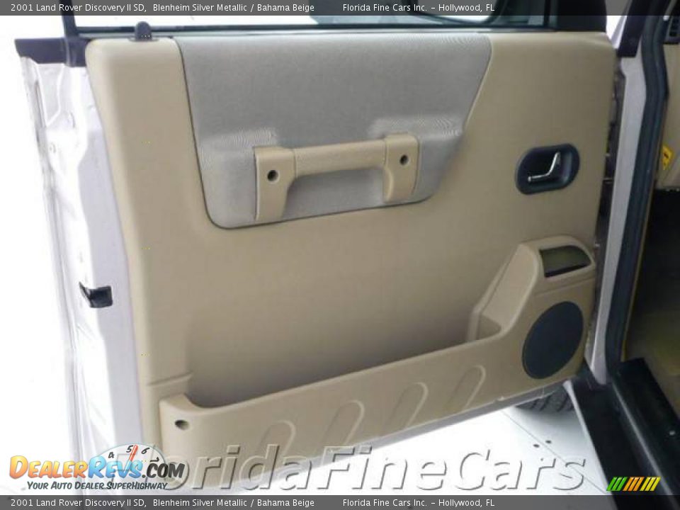 2001 Land Rover Discovery II SD Blenheim Silver Metallic / Bahama Beige Photo #11