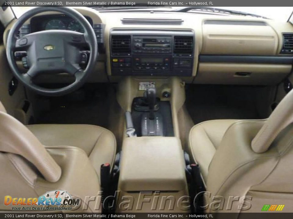 2001 Land Rover Discovery II SD Blenheim Silver Metallic / Bahama Beige Photo #16